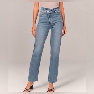 Abercrombie & Fitch Women's Blue Jeans